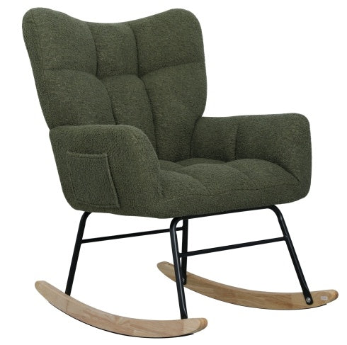 Forest Green Rocking Chair