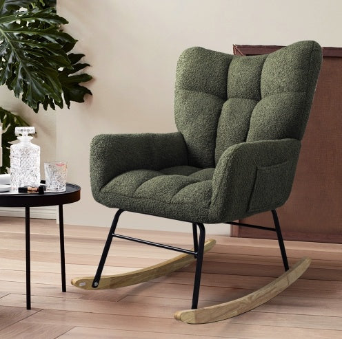 Forest Green Rocking Chair